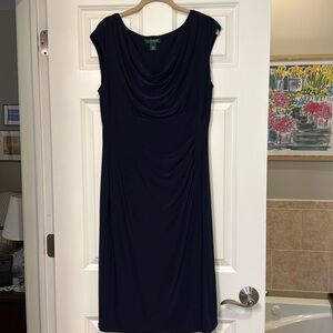 Lauren Ralph Lauren Navy Dress